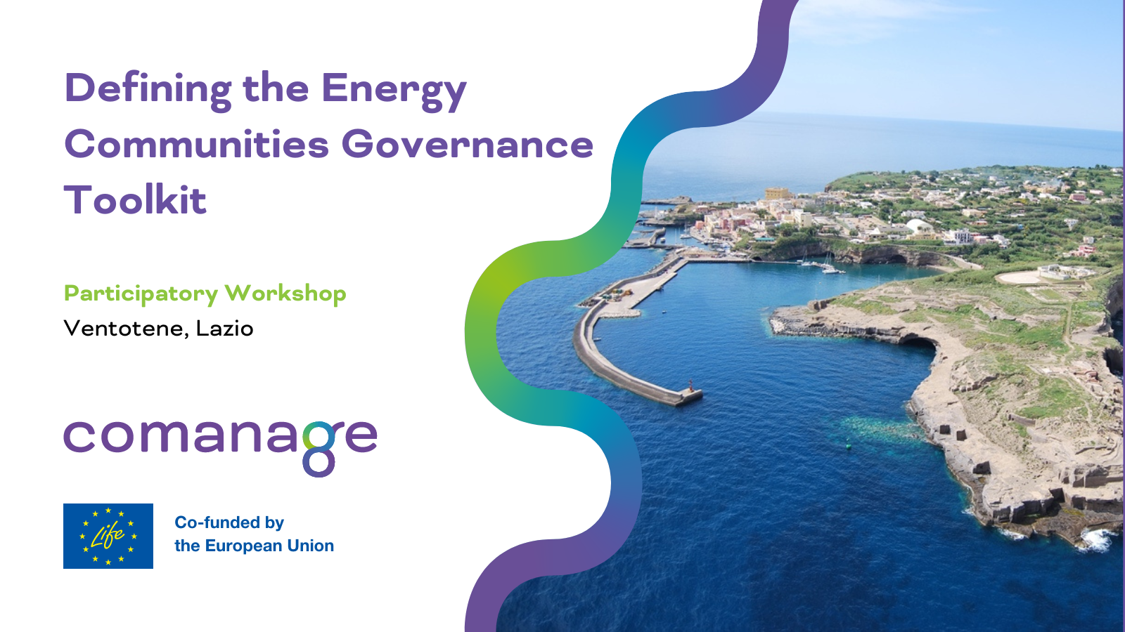 Ventotene Workshop: Defining the Energy Communities Governance Toolkit