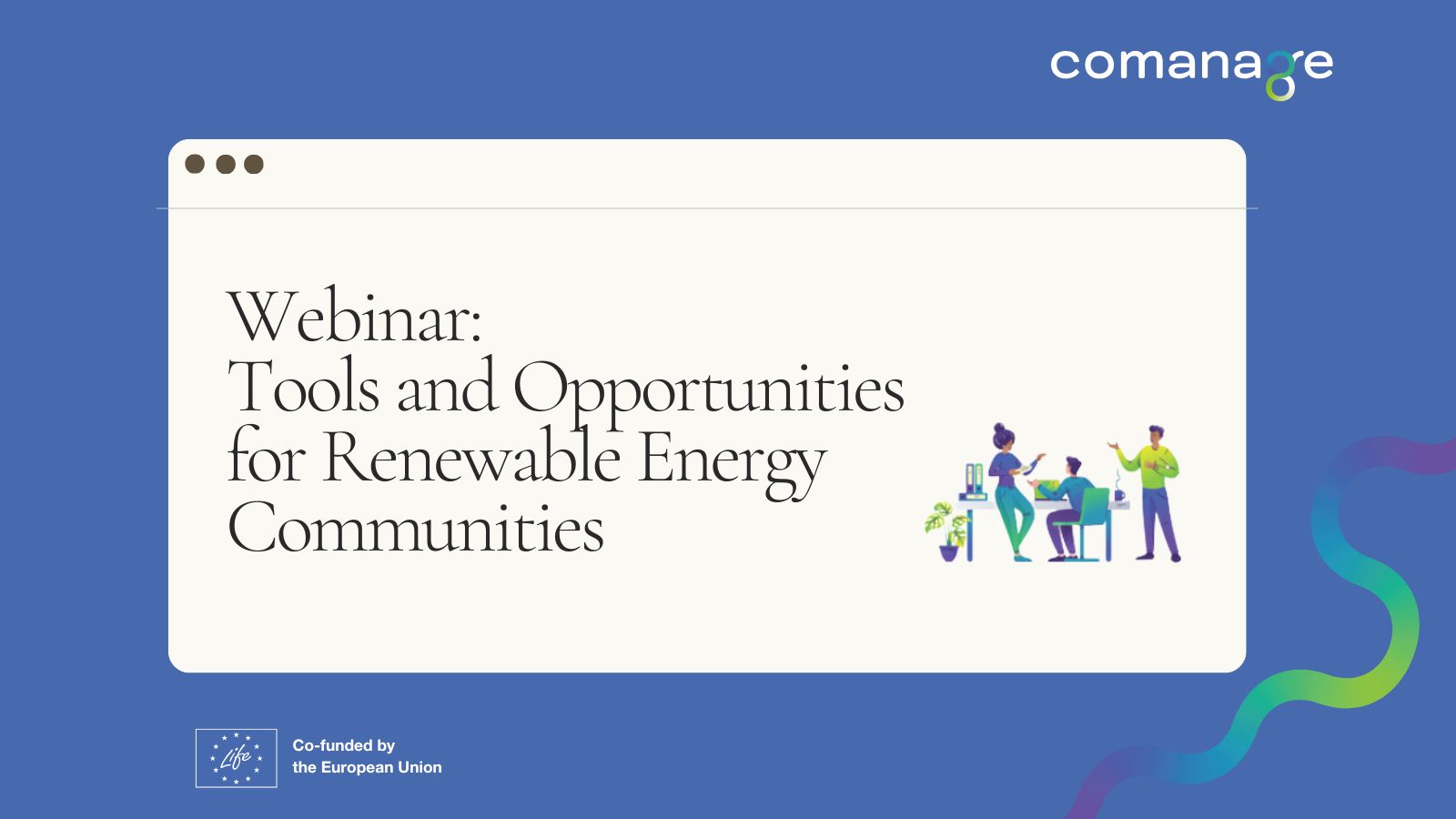 Webinar: Tools and Opportunities for Renewable Energy Communities